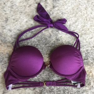 Victoria's Secret Plum Bombshell Bikini Top 32A